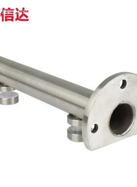 不锈钢楼立柱23286钢化玻璃扶手栏梯杆商配件工程场立柱阳台护栏