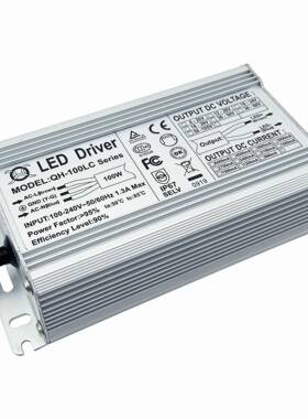 TUV过CE认证IP6W7防水电源809E0W灯100W路灯投光QH-100LC隧道灯LD