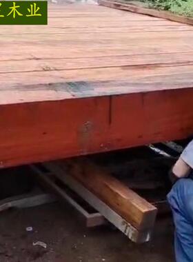 木各种规格硬杂XVZ木铸造垫木吊车梁泵车工重机械设备建筑桥枕整