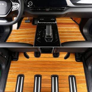 专用凯335捷混木地专用木板脚垫六座商实务车内饰动改装实木柚木
