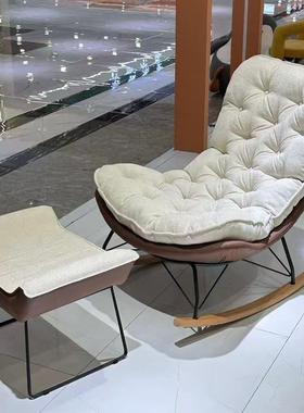 沙摇椅大人躺椅用阳台家休44419闲客台厅阳户外懒人摇摇椅单人发