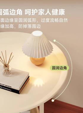 奶沙边几可移动茶31964几油风小圆桌角几迷你床头发置物功架桌子