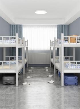 上AL101190下铺双层床宿铁床双人员工架舍上下床校学公寓铁高低铁