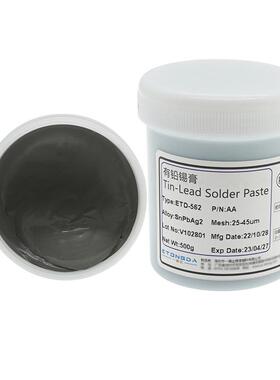 有铅锡膏Sn62Pb36A焊g2性SMT锡膏膏QFN爬锡好活强焊点ETD-562光亮