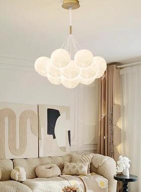 2025月球灯泡客灯厅梦幻儿房创意个性星球餐童厅XVQ吊灯泡球卧室