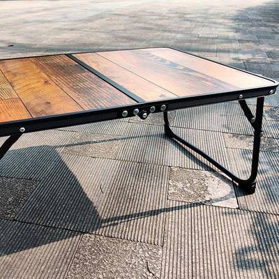 便携式复古折叠桌户三外FKS折摊地推折叠桌子摆简家用床上电脑易