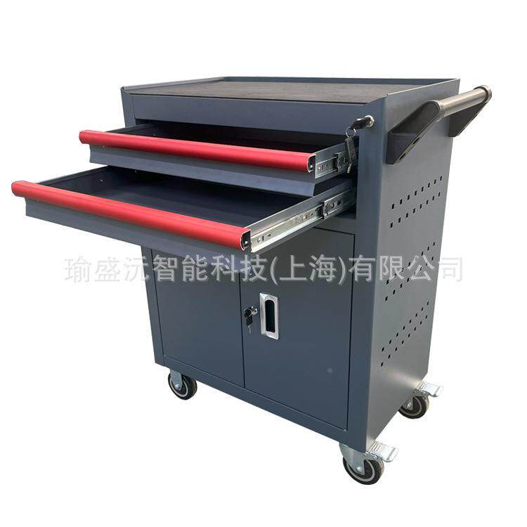 工瑜盛具沅直销移动汽修工具车双开门具柜多功能五金工车具TCE681