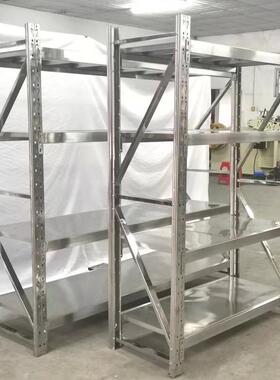 304不锈钢货架酒厂间商场家NSB用物架冷库无尘车置0层板式21整理