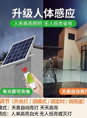 太阳能灯庭院家用户外超L亮路灯新农村照灯分体投YL002-10明式ED