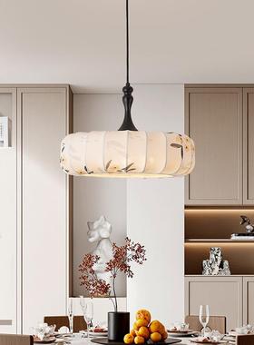 新中式复古吊实木餐厅吊宋式47115美学茶楼餐饮灯书房茶室感氛围