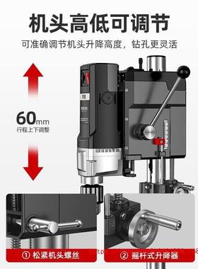 质造台钻型用202V大功率铣床工业级DNN多家功能工作台高精度钻小