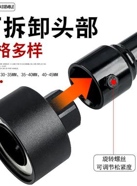 4件汽车方向机内杆头拆装工具转向内拉手拆卸73411球工具舵杆扳取