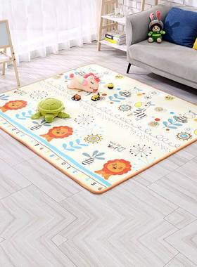 宝宝加厚行垫爬爬垫折叠婴童46236儿泡沫地垫隔爬凉防可水家用卧