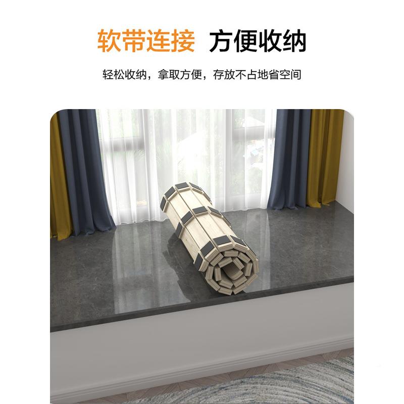 飘窗排骨可折叠架木飘窗垫宠物垫板601地防潮透气实榻榻米铺床架图片