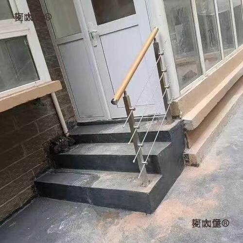 家用RSQ门口04不3锈钢院扶手护栏庭老人下楼楼梯扶手台儿童麦阳太