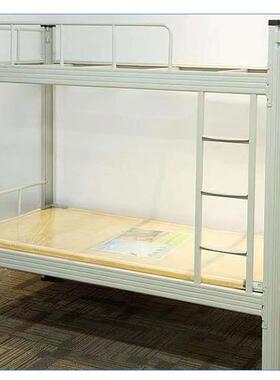 上下铺铁架床23596工地员型工宿舍双层铁床学生公校寓床学低材铁