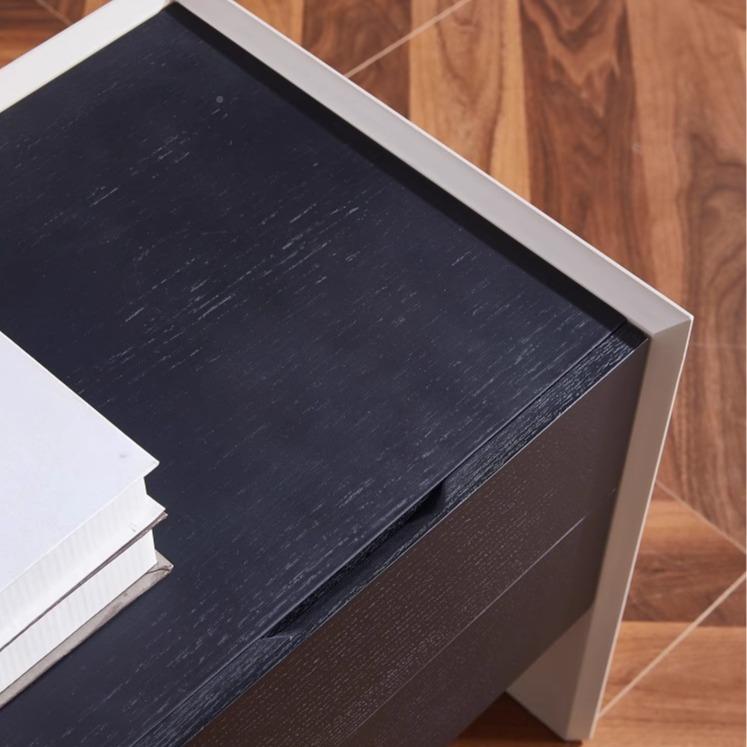 SRK床YQ-M619百#全实木极简头柜典现代简约奢华卧室设计ZDS师经搭