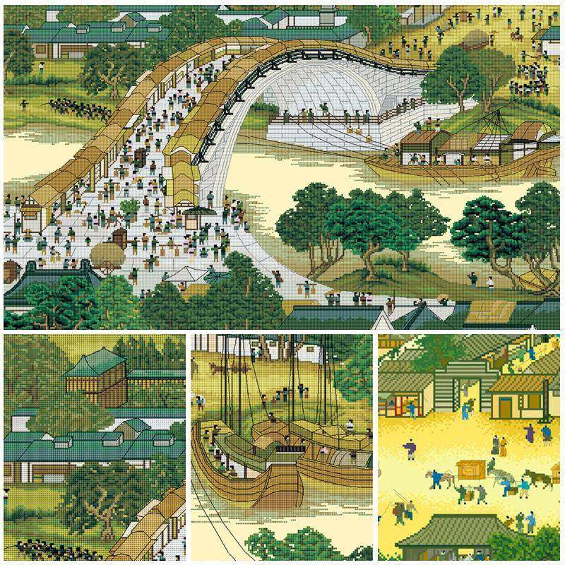 26EQ清明上代河图34942十字绣全名景满绣22米客大幅厅古传世画线,农机/农具/农膜,其它农用工具,淘宝优惠券,粉丝福利购,淘宝优惠卷