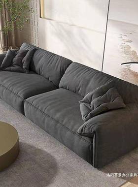 象大朵沙发科技排布沙发直小户FJQ型耳布艺沙发网红客厅双人磨砂