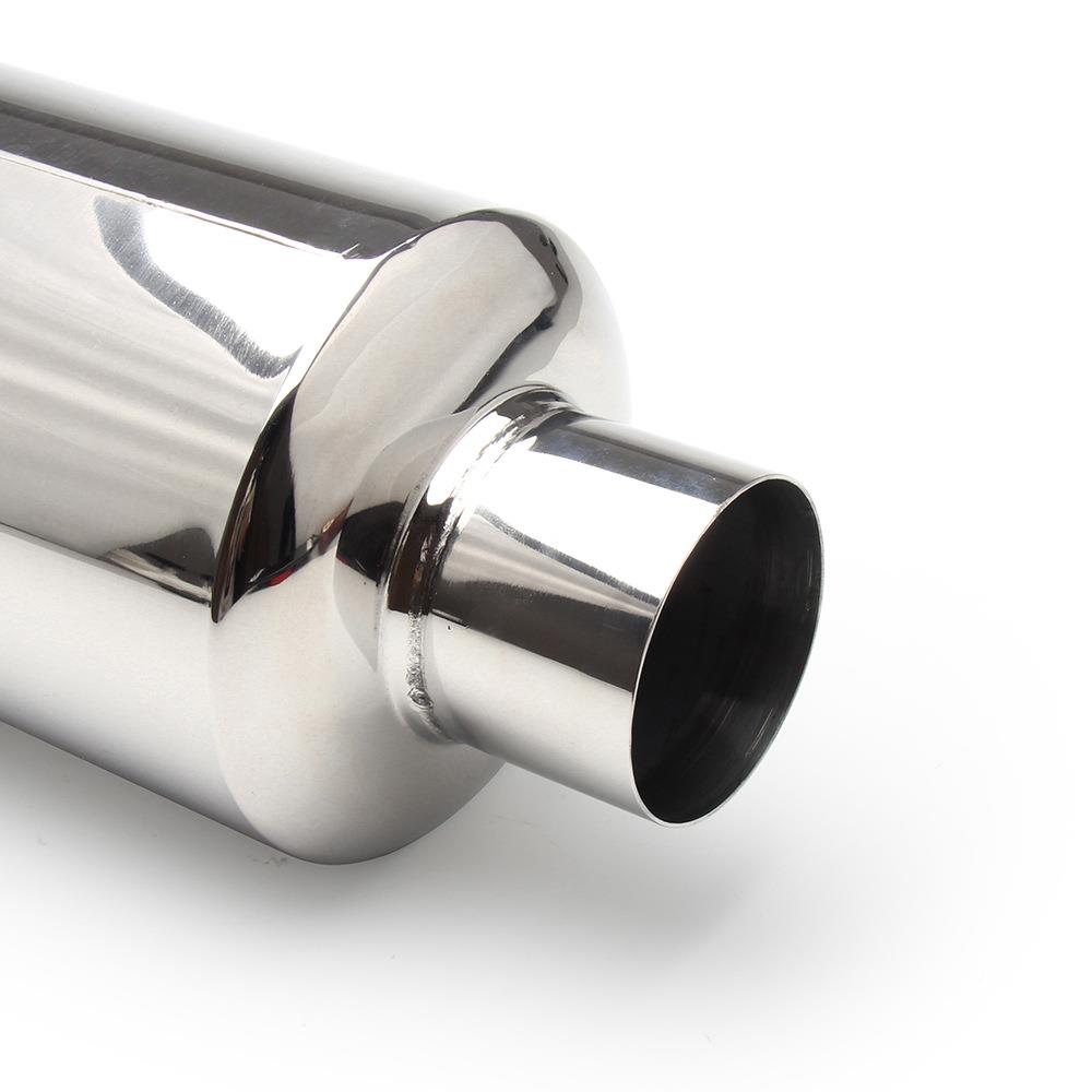 跨境热销TP-1010车改装赛车排不锈钢气管消汽声器蓝烧排气管尾喉