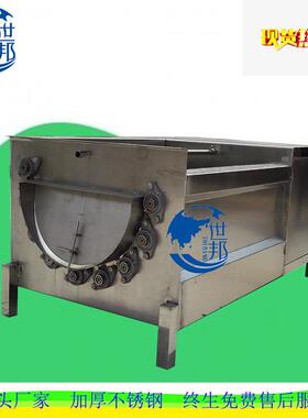 教头去泥教15942机藠头洗毛刷洗机大机清器价格220V380V不锈钢做