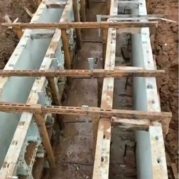 ABS塑钢方井模厂钢方模具梁塑WVU隧道市政方形井检查桥井模板沉井