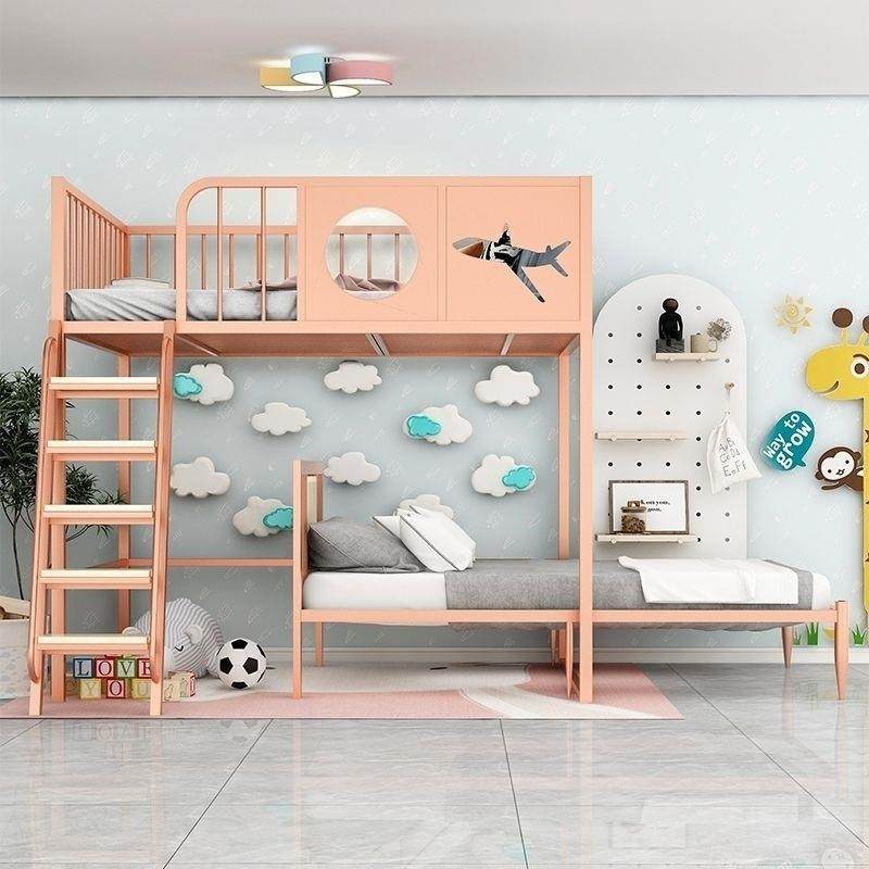 交错式上床上儿童RKD床错层位高低床子母床飞机床上床下下空单小,包装,五金配件包装,淘宝优惠券,粉丝福利购,淘宝优惠卷