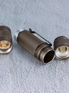 2170OYMm0一体仓沙色筒CREEXM-直L3灯珠6A恒流户外2200l手电筒