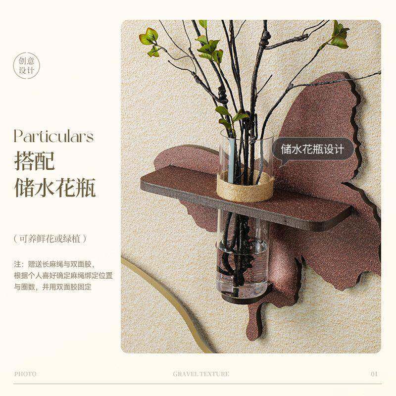 20HMS2新时款法5式复古钟表挂墙客厅装饰画创古意玫瑰挂钟中风餐