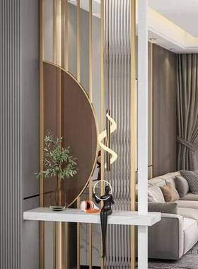 现轻奢12514式艺术玻璃入代户门玄隔断客厅钢化磨砂卧关室卫中生