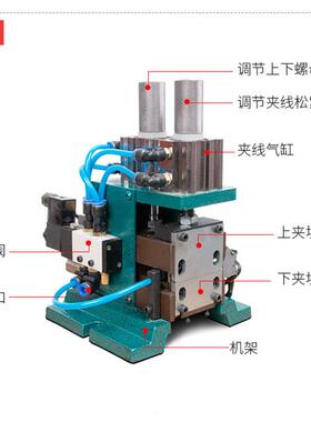 F直立式气MY-3F动多芯线剥皮机4F排扭线电子线剥线线机33FN4FN剥