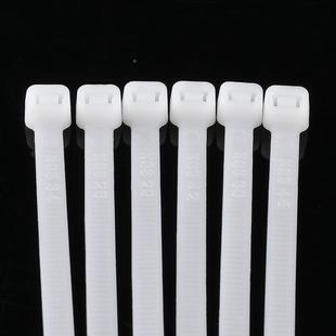 尼龙透扎带多功能明理线带自锁式阻燃扎色带4.*627414750mm白1000