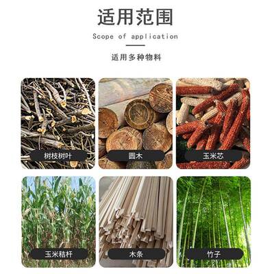 玉粉芯粉棒碎机大型输送进料玉米米棒菌菇6831粉碎机柴油宠物垫料