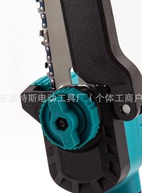 跨境无刷电锯家用便携锂电电链园锯充电式林电户外伐据REQ木木式