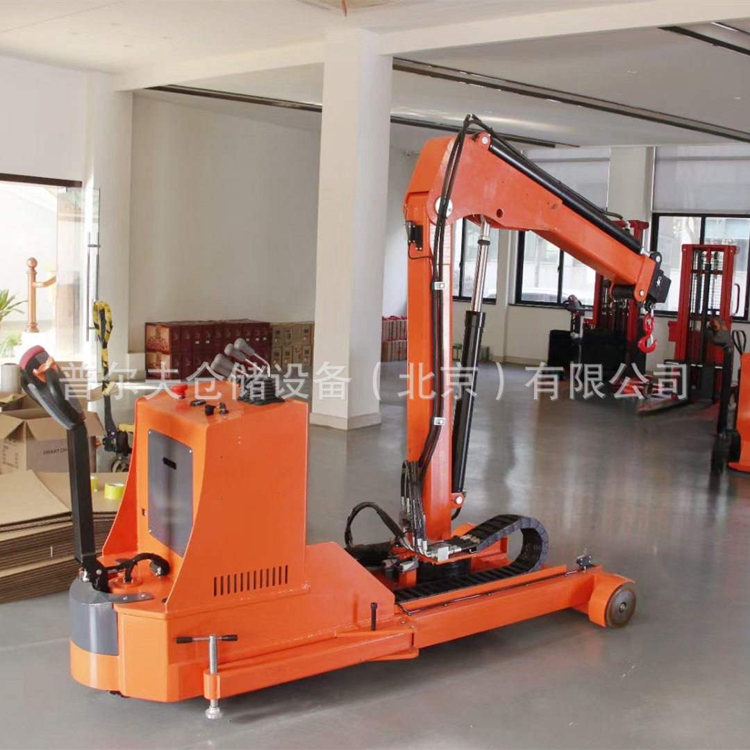厂家全电动吊车旋转单臂吊模具搬运车1吨移动悬臂小吊机非标杭州