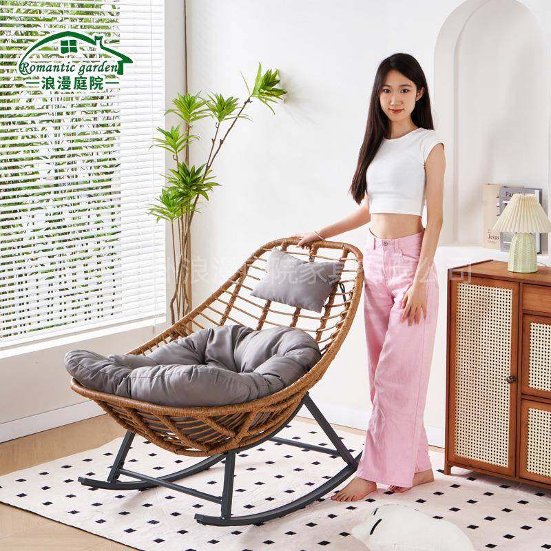 藤编摇椅家用休闲客厅睡椅懒人逍遥椅户外庭院藤椅大人遥遥椅躺椅,纺织面料/辅料/配套,纺织机械配件,淘宝优惠券,粉丝福利购,淘宝优惠卷