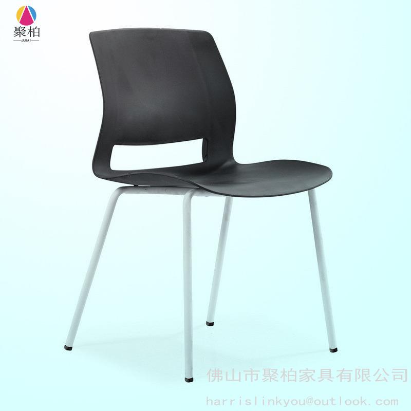 会议椅培训椅可叠落弓形座椅简约洽谈椅会议室会客椅靠背电脑椅子图片