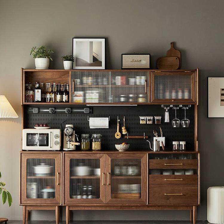 北欧实木黑胡桃木餐边柜简约日式原木餐厅储物柜樱桃木靠墙茶水柜,节庆用品/礼品,新娘配件,淘宝优惠券,粉丝福利购,淘宝优惠卷