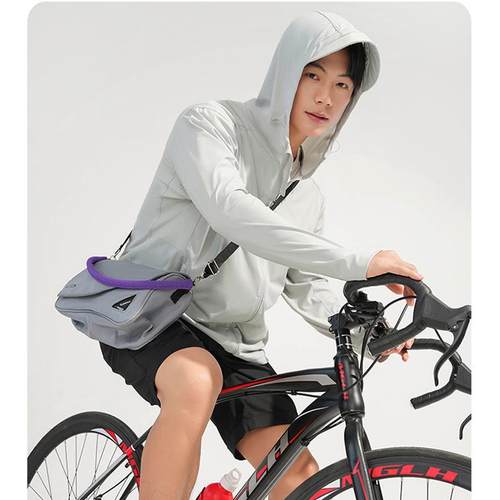 新款连帽防晒衣男原纱冰感防晒衣小帽檐防晒服女户外透气皮肤衣男