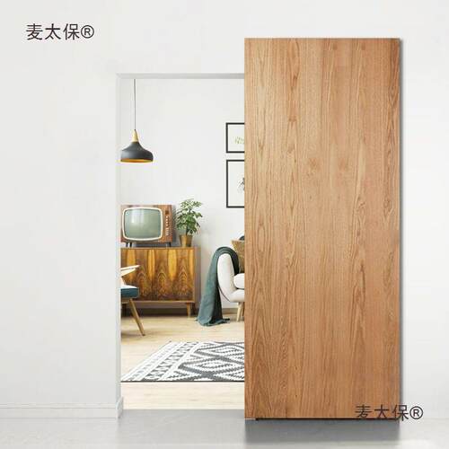 幽灵门无轨移门谷仓门隐形推拉门卧室厨房门卫生间折叠隔断麦太保