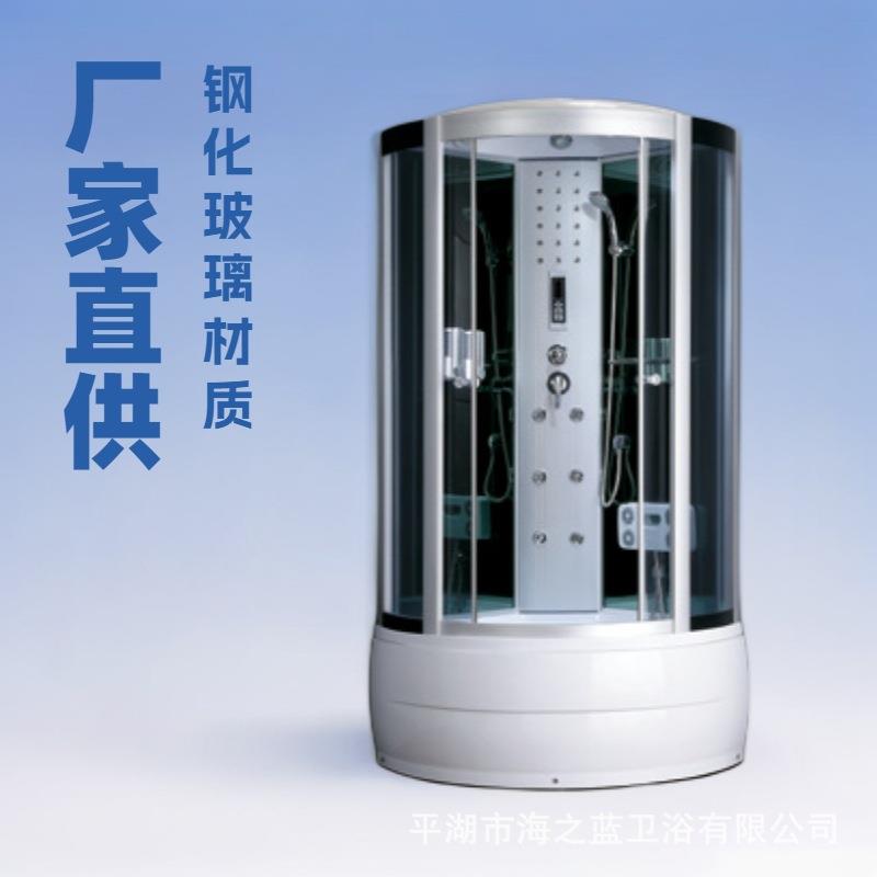 整体淋浴房家用一体式钢化玻璃简易洗澡房卫生间冲凉浴玻璃沐浴房