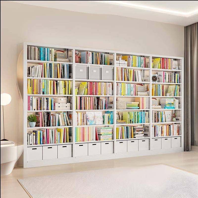 家用图书馆钢制书架落地置物架儿童书柜绘本架客厅简约铁艺储物架,工业油品/胶粘/化学/实验室用品,其他实验室设备,淘宝优惠券,粉丝福利购,淘宝优惠卷