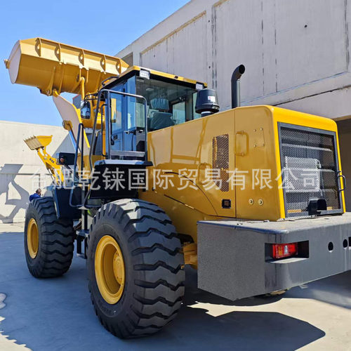 跨境656G柴油四驱全液压转载机全自动多功能装卸机抓木机工程工地