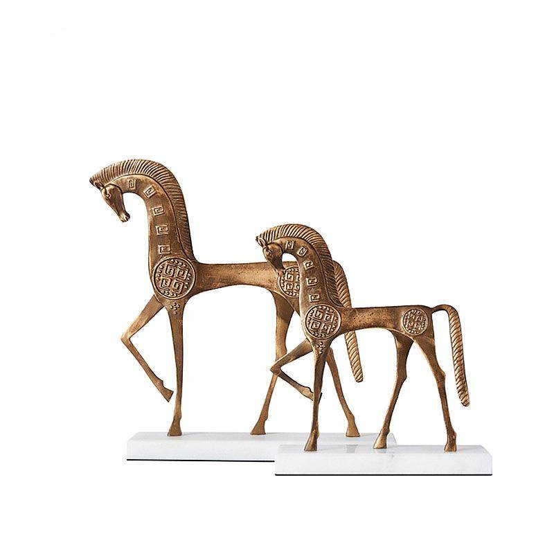 后现代欧式样板房间新中式摆件金属铸铁马黑古铜雕塑软装饰品,农用物资,其他肥料,淘宝优惠券,粉丝福利购,淘宝优惠卷