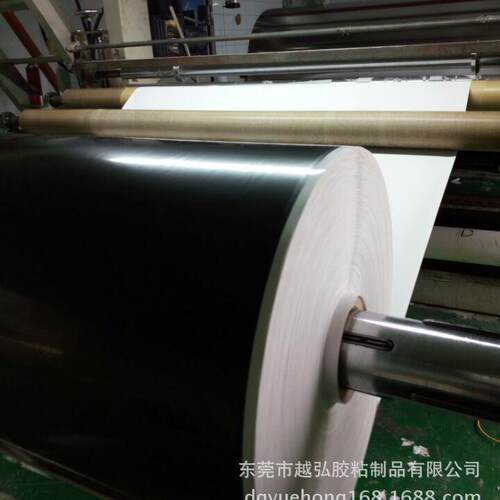 黑色遮光膜涂自粘胶涂胶加工不干胶材料涂胶背胶加工