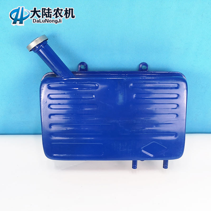 包邮改装车用液压油箱10升/15升单孔双孔储油箱自卸翻斗蓝油箱