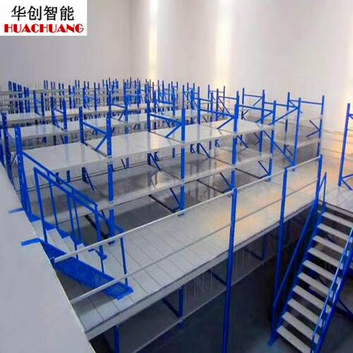 阁楼平台重型仓储货架搭建厂房仓库二层钢构平台拆装阁楼货架平台