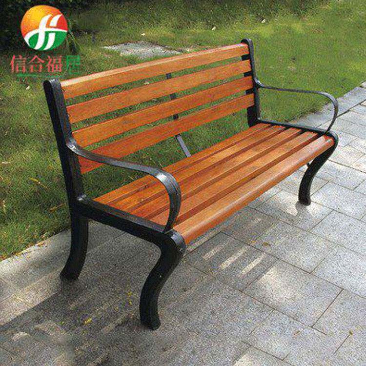 户外休闲公园椅市政工程塑木系列公园椅小区休闲椅