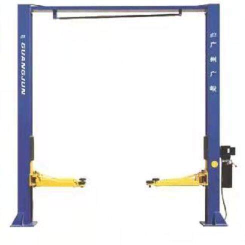 广东广峻双柱龙门举升机4T二柱升降机4.0吨龙门架汽修厂4S店60HZ