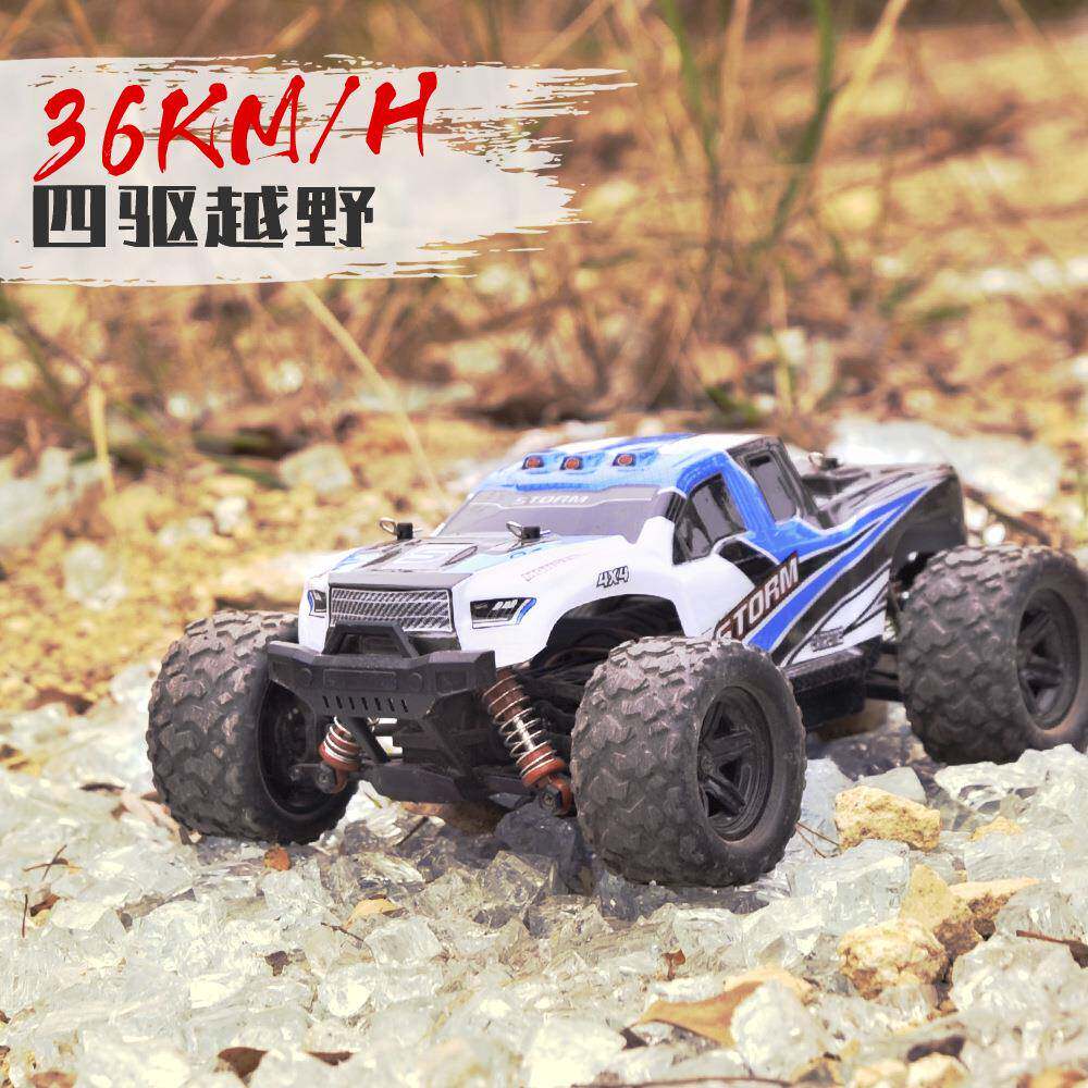 1:18四驱全比例高速车18301攀爬遥控车RC林夕玩具大脚竞技